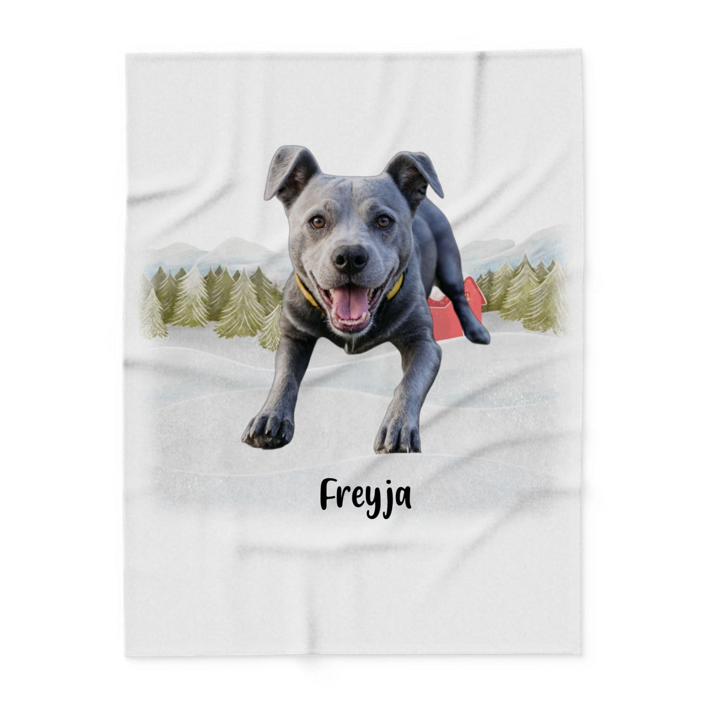 Personalisierte Kuscheldecke mit Foto & Namen